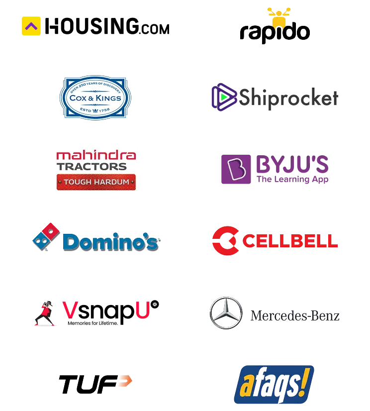 telecrm is trusted by top brands including Domino's, BYJU'S, Mercedes, Housing.com and Hyundai